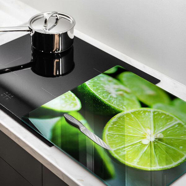 Skydd för induktionsspis unik Lime citrus