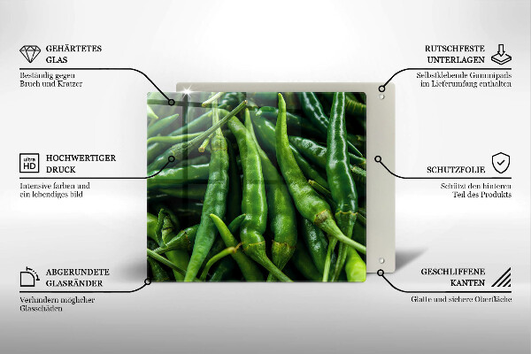 Skydd för induktionsspis unik Ärtskidor