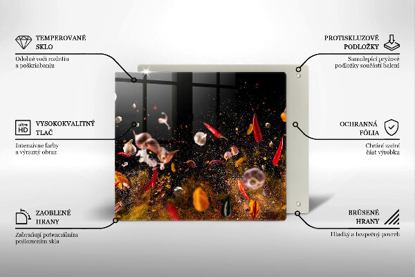 Skydd för induktionsspis unik Heta kryddor
