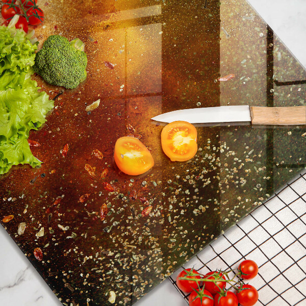 Skydd för induktionsspis unik Färgglada kryddor