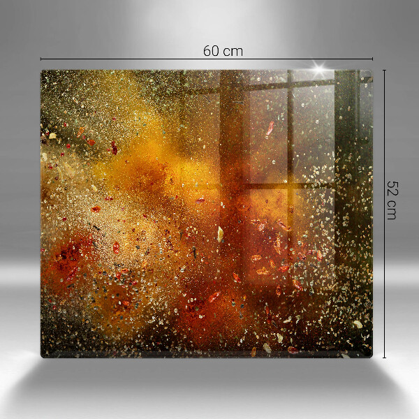 Skydd för induktionsspis unik Färgglada kryddor