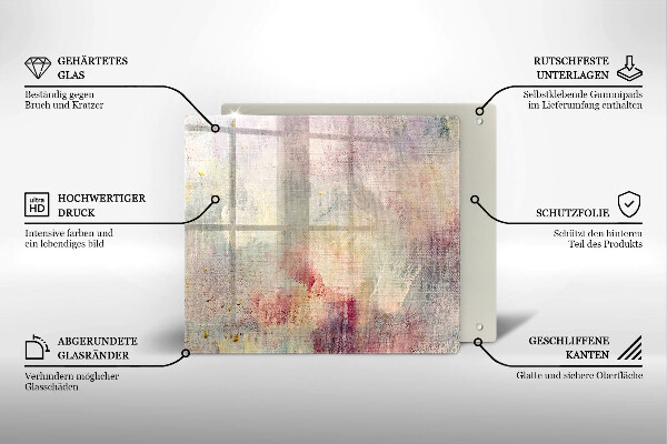 Kokkärlskydd unik Måla textur bakgrund