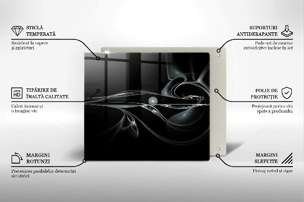 Spisskyddsplatta unik Modern abstraktion
