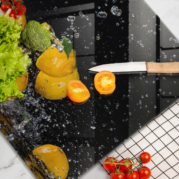 Spisskyddsplatta unik Saftiga citronfrukter