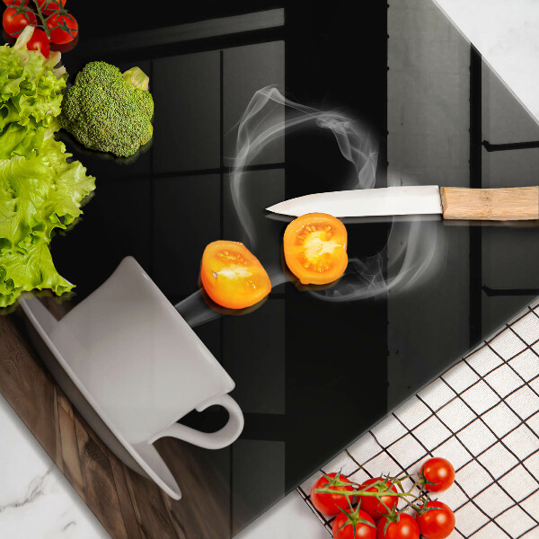 Spisskyddsplatta unik Kaffekopp hjärta