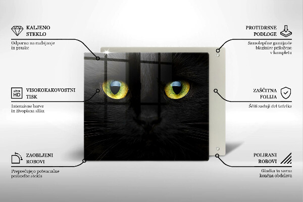 Glashällskydd unik Djurkattögon