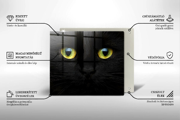 Glashällskydd unik Djurkattögon