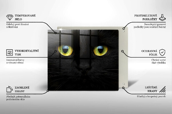 Glashällskydd unik Djurkattögon