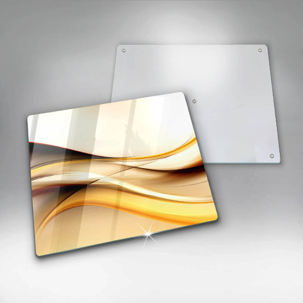 Glashällskydd unik Abstrakta röklinjer