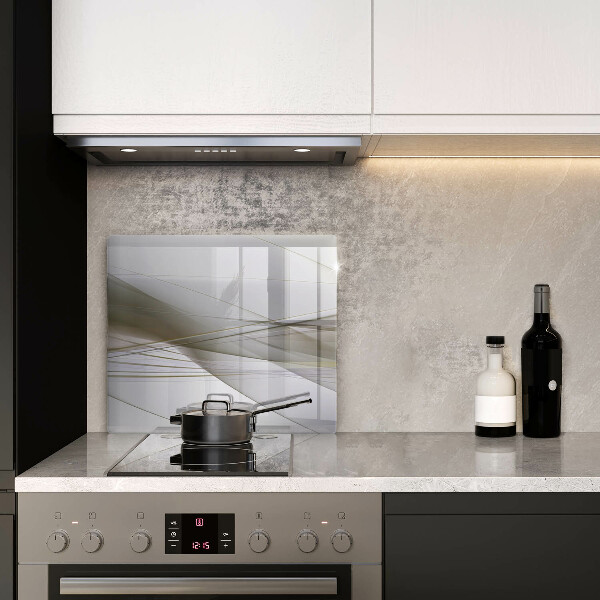 Spisskyddsplatta unik Abstrakta linjer design