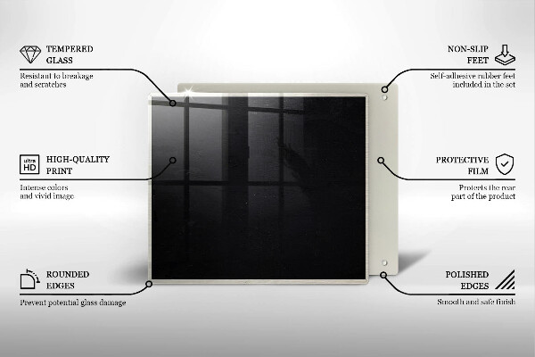 Spisskyddsplatta unik Krita tavla