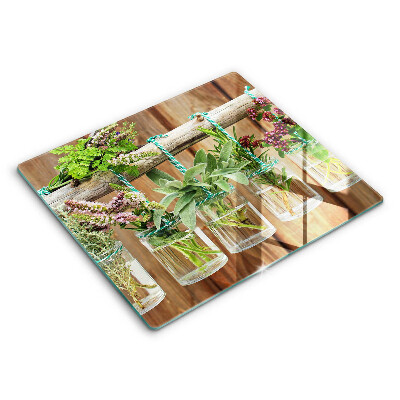 Glashällskydd unik Örter växter vintage