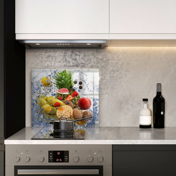 Glashällskydd unik Saftig frukt och vatten