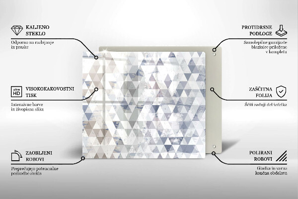Kokkärlskydd unik Trianglar mönster