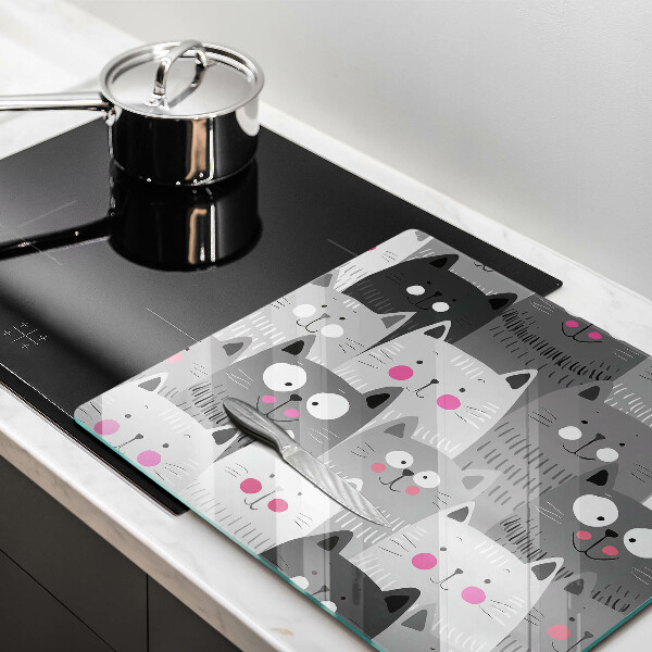 Kokkärlskydd unik Katter illustration