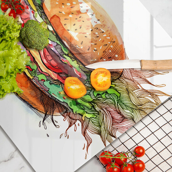 Spisskyddsplatta unik Hamburgerteckning