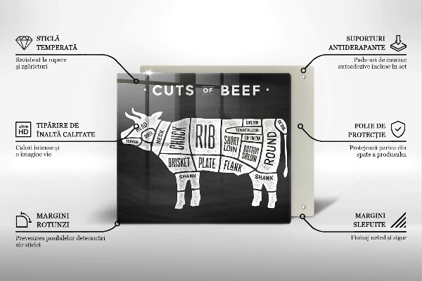 Skydd för induktionsspis unik Ko kött nötkött