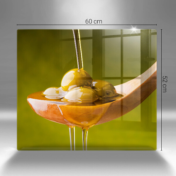 Spisskyddsplatta unik Olivolja och oliver