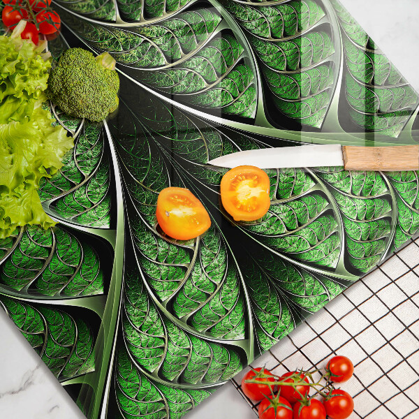 Spisskyddsplatta unik Bladvenstruktur