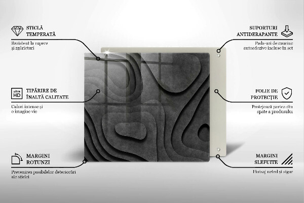 Glashällskydd unik 3D stenformer