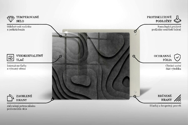 Glashällskydd unik 3D stenformer