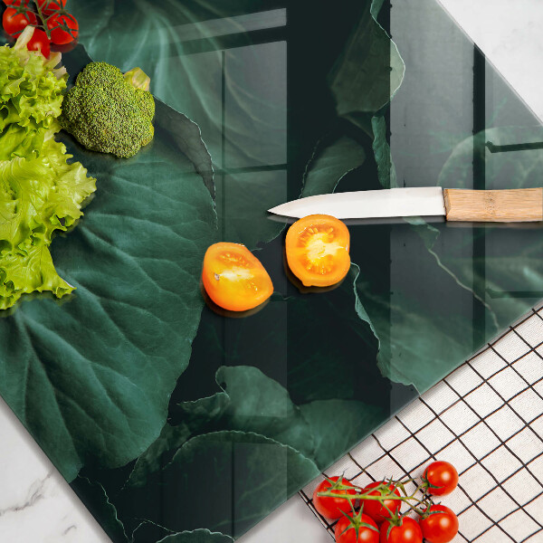 Kokkärlskydd unik Vilda mörka blad