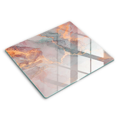 Kokkärlskydd unik Marmor med guld