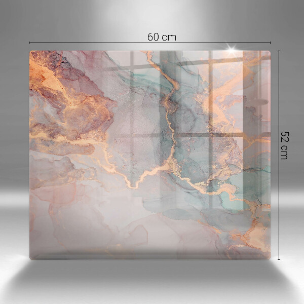 Kokkärlskydd unik Marmor med guld