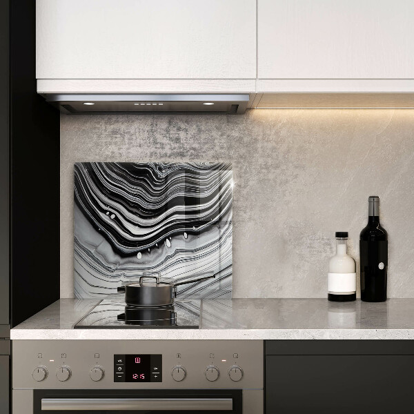 Kokkärlskydd unik Bläckabstraktion