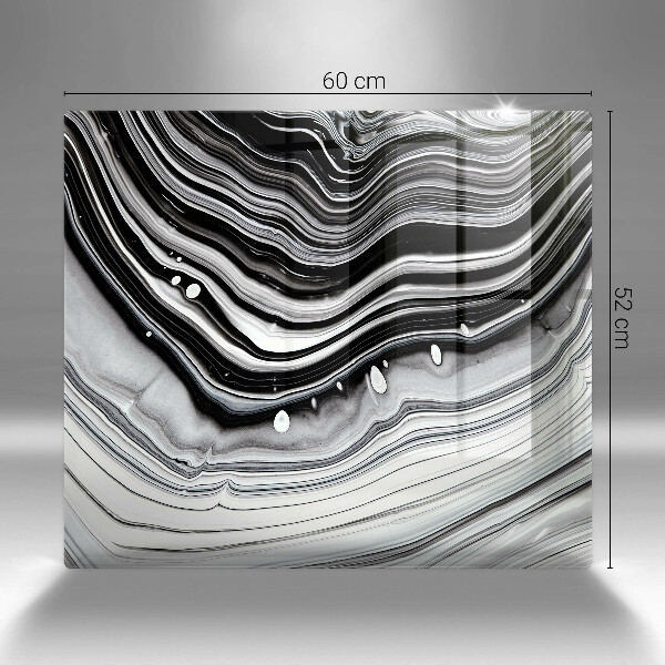 Kokkärlskydd unik Bläckabstraktion