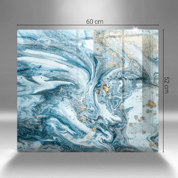 Skydd för induktionsspis unik Struktur med guld