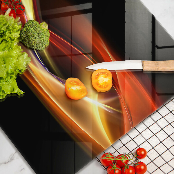 Glashällskydd unik Abstrakt rök och ljus