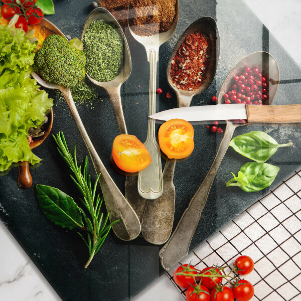 Kokkärlskydd unik Köksskedar av kryddor