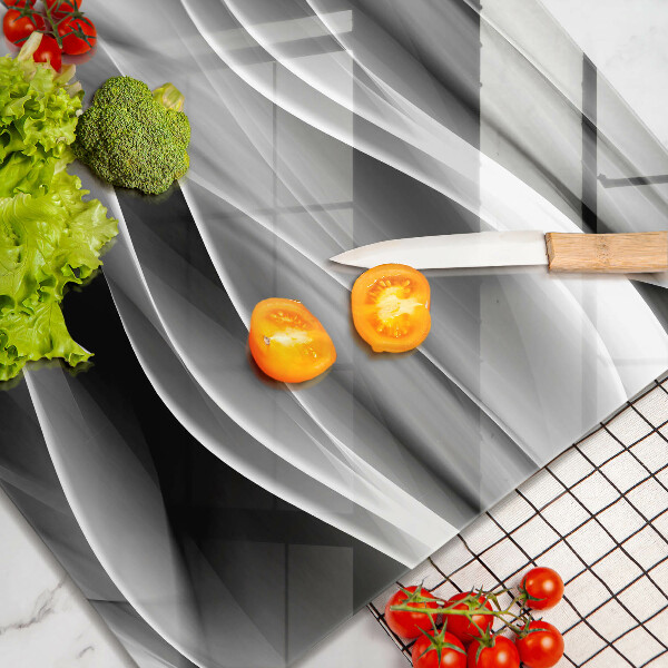 Skydd för induktionsspis unik Abstraktion mjuka linjer