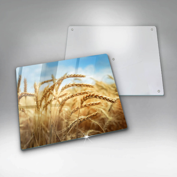 Skydd för induktionsspis unik Öron av spannmål i fältet