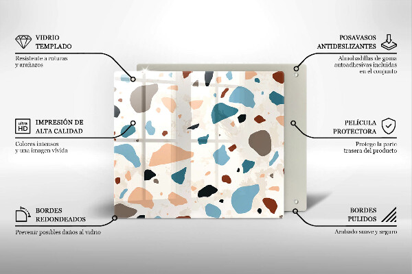 Skydd för induktionsspis unik Dekorativt stengods