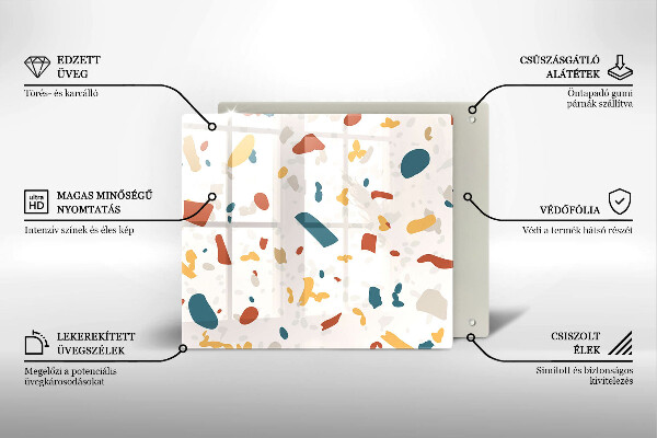 Skydd för induktionsspis unik Dekorativt stengods