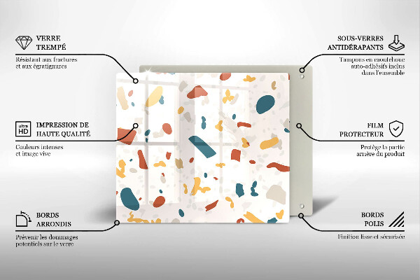 Skydd för induktionsspis unik Dekorativt stengods