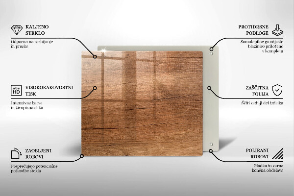 Glashällskydd unik Trästruktur