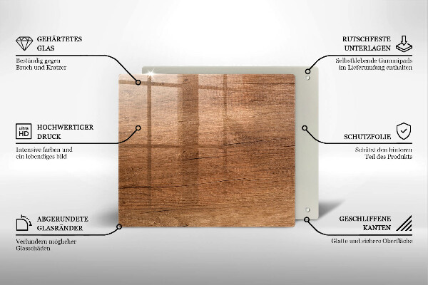 Glashällskydd unik Trästruktur