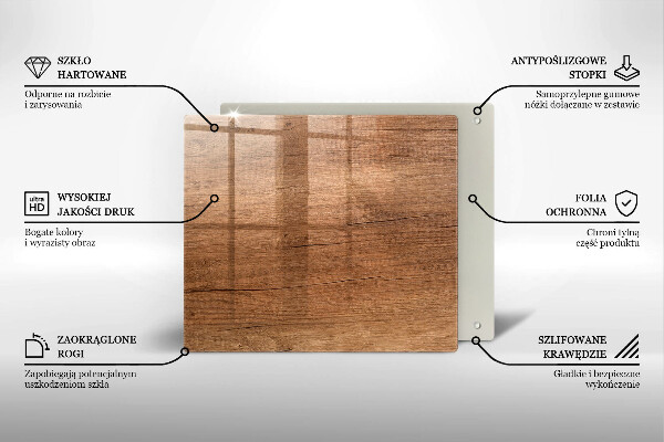 Glashällskydd unik Trästruktur