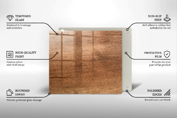 Glashällskydd unik Trästruktur