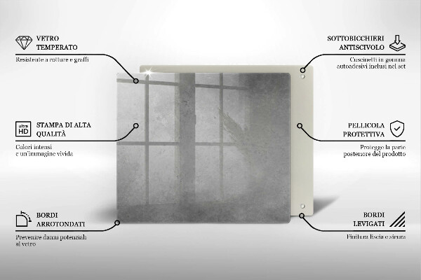Glashällskydd unik Betong textur bakgrund