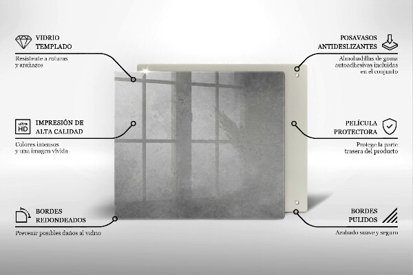 Glashällskydd unik Betong textur bakgrund