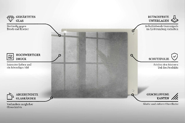 Glashällskydd unik Betong textur bakgrund