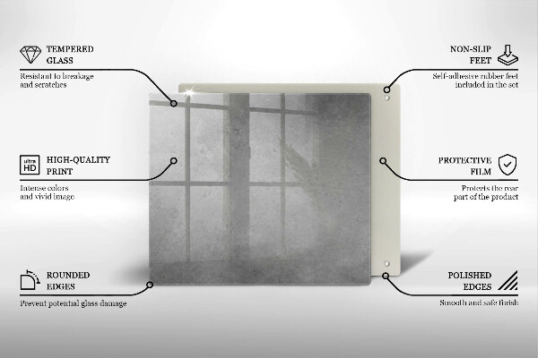 Glashällskydd unik Betong textur bakgrund