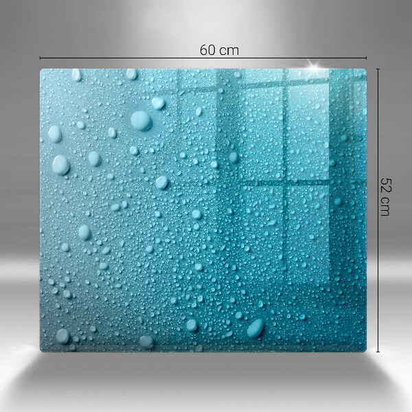 Skydd för induktionsspis unik Vattendroppar