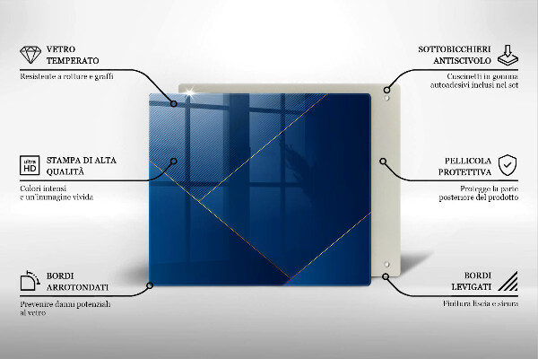 Skydd för induktionsspis unik Modern bakgrund