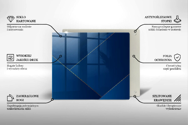 Skydd för induktionsspis unik Modern bakgrund