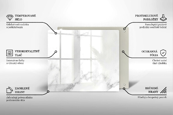 Kokkärlskydd unik Modern marmor